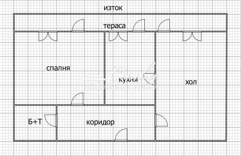 Продается  1 спальня Шумен , 5-ти полк , 54 кв.м | 78476458 - изображение [8]
