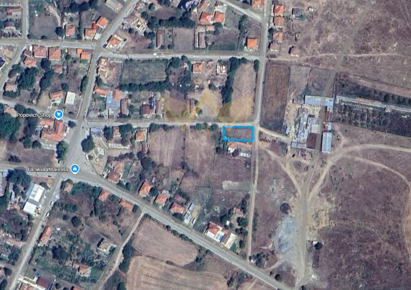 Продава ПАРЦЕЛ, с. Попович, област Варна