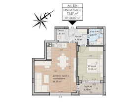 1 dormitorio Obelya 1, Sofia 1