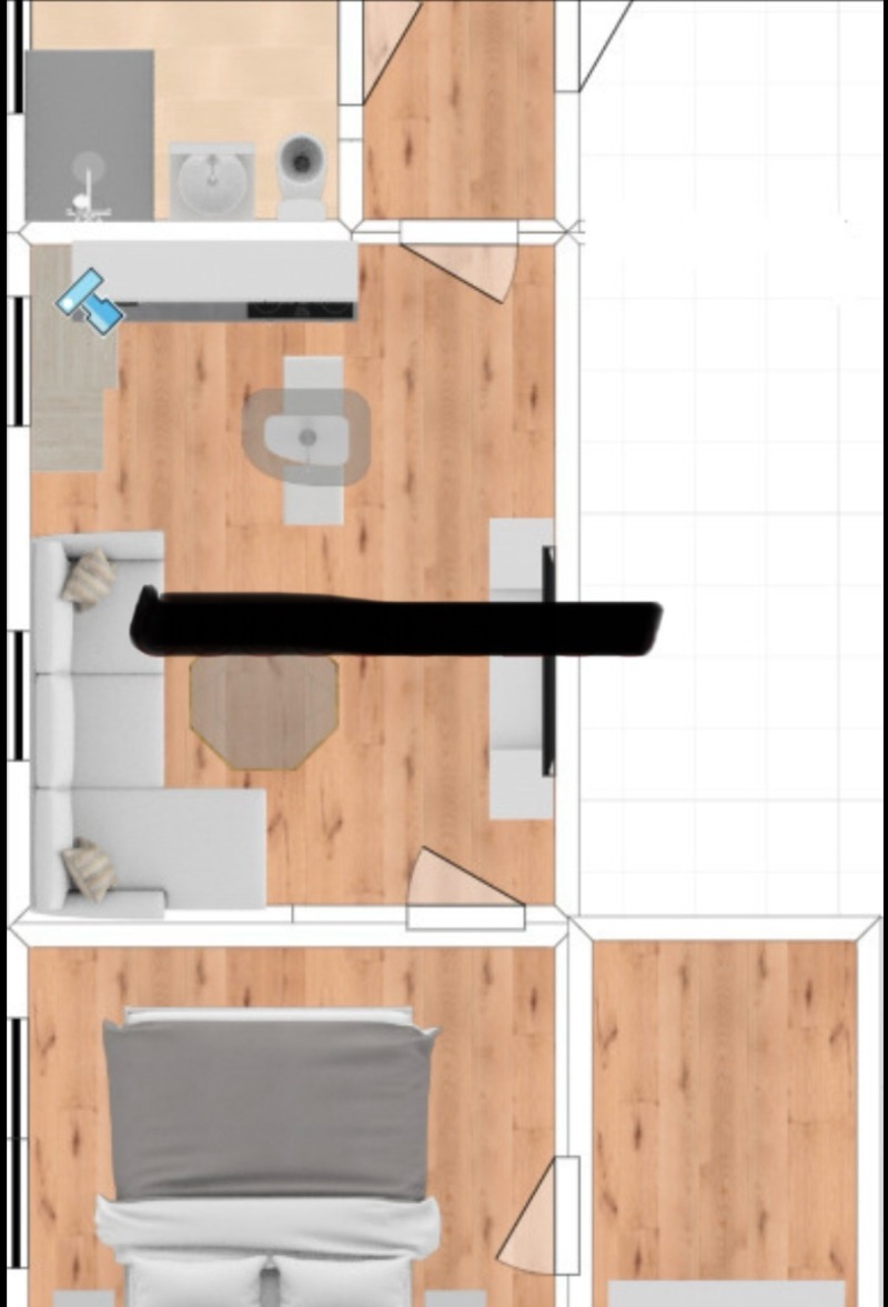 Продается  1 спальня Варна , Чайка , 50 кв.м | 60997802 - изображение [6]