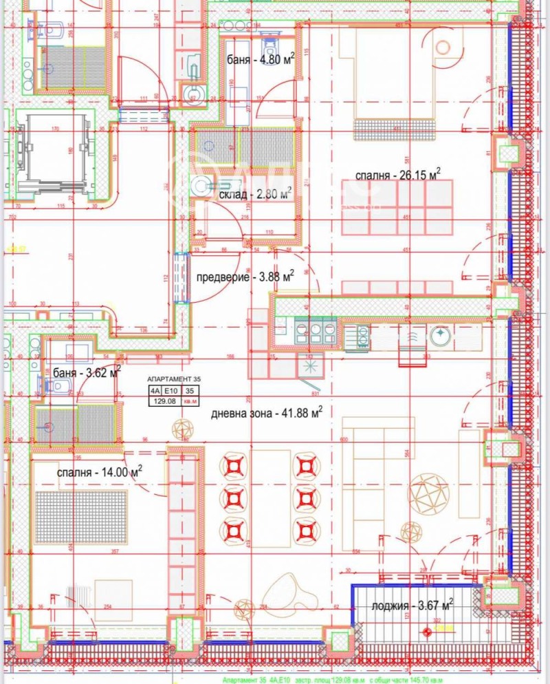 Продава 3-СТАЕН, гр. София, Манастирски ливади, снимка 4 - Апартаменти - 53073959