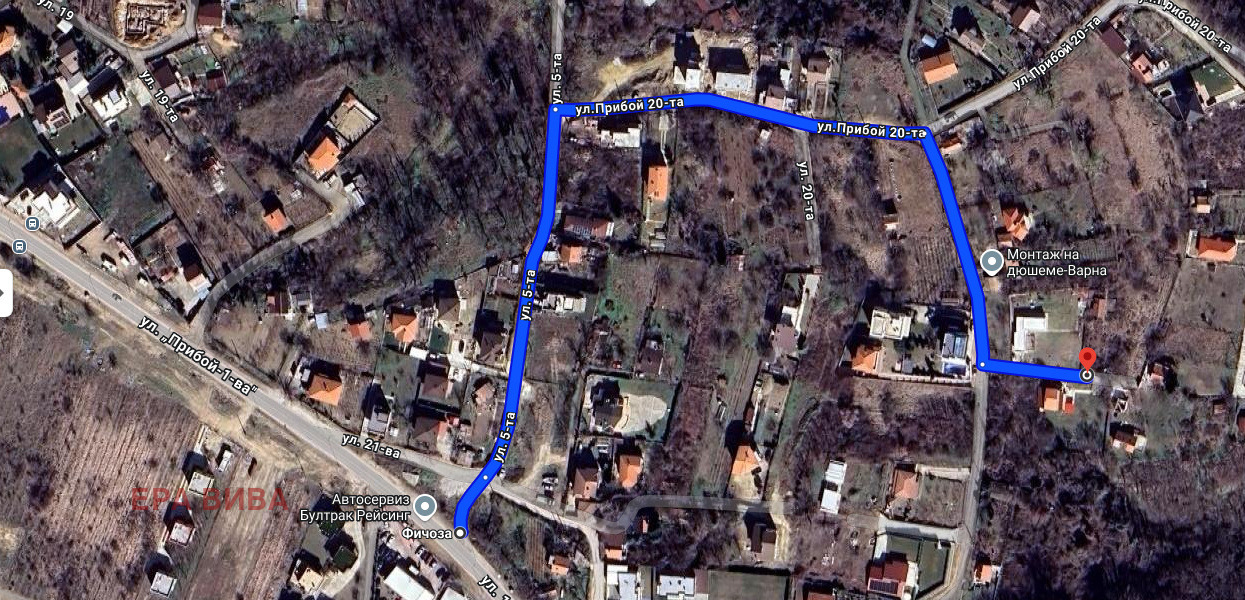 Продава ПАРЦЕЛ, гр. Варна, м-т Прибой