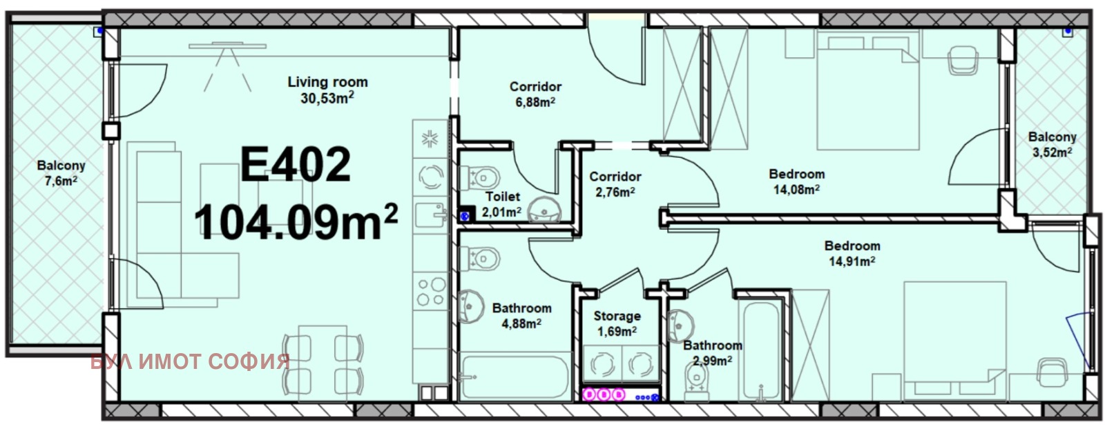 Продава 3-СТАЕН | Imot.bg — изображение 3