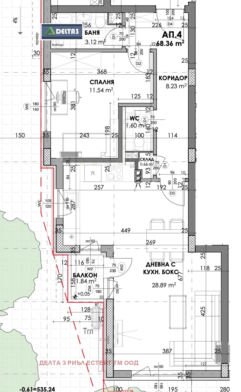 Til salg  1 soveværelse Sofia , Obelya 2 , 79 kvm | 78279269 - billede [2]