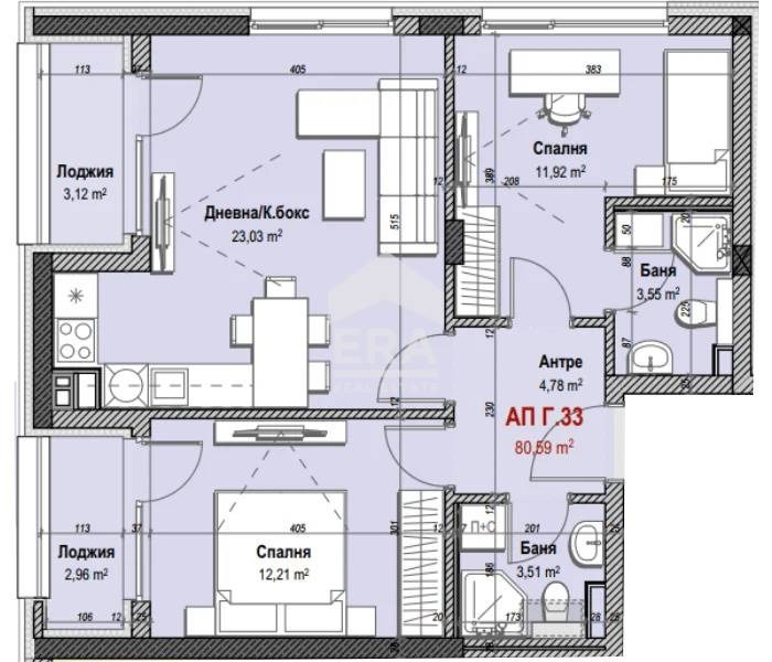 Zu verkaufen  2 Schlafzimmer Sofia , Mladost 3 , 106 qm | 76367916 - Bild [3]