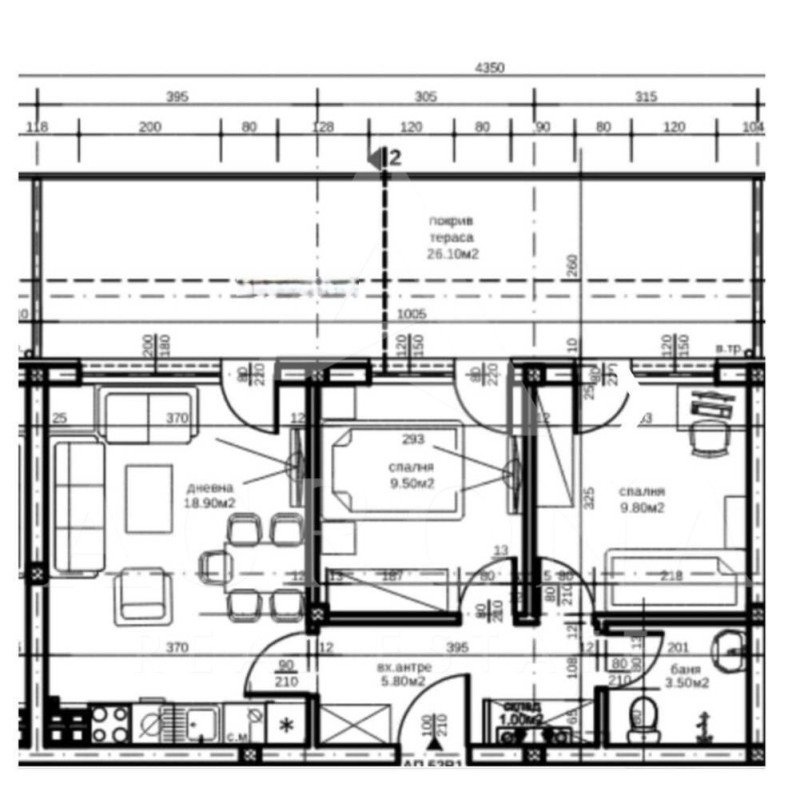 Продава 3-СТАЕН, гр. Пловдив, Южен, снимка 6 - Апартаменти - 53197059
