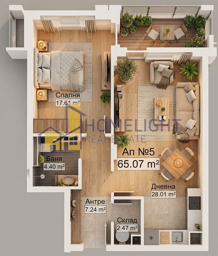 Продава 2-СТАЕН, гр. София, Манастирски ливади, снимка 8 - Апартаменти - 47771988