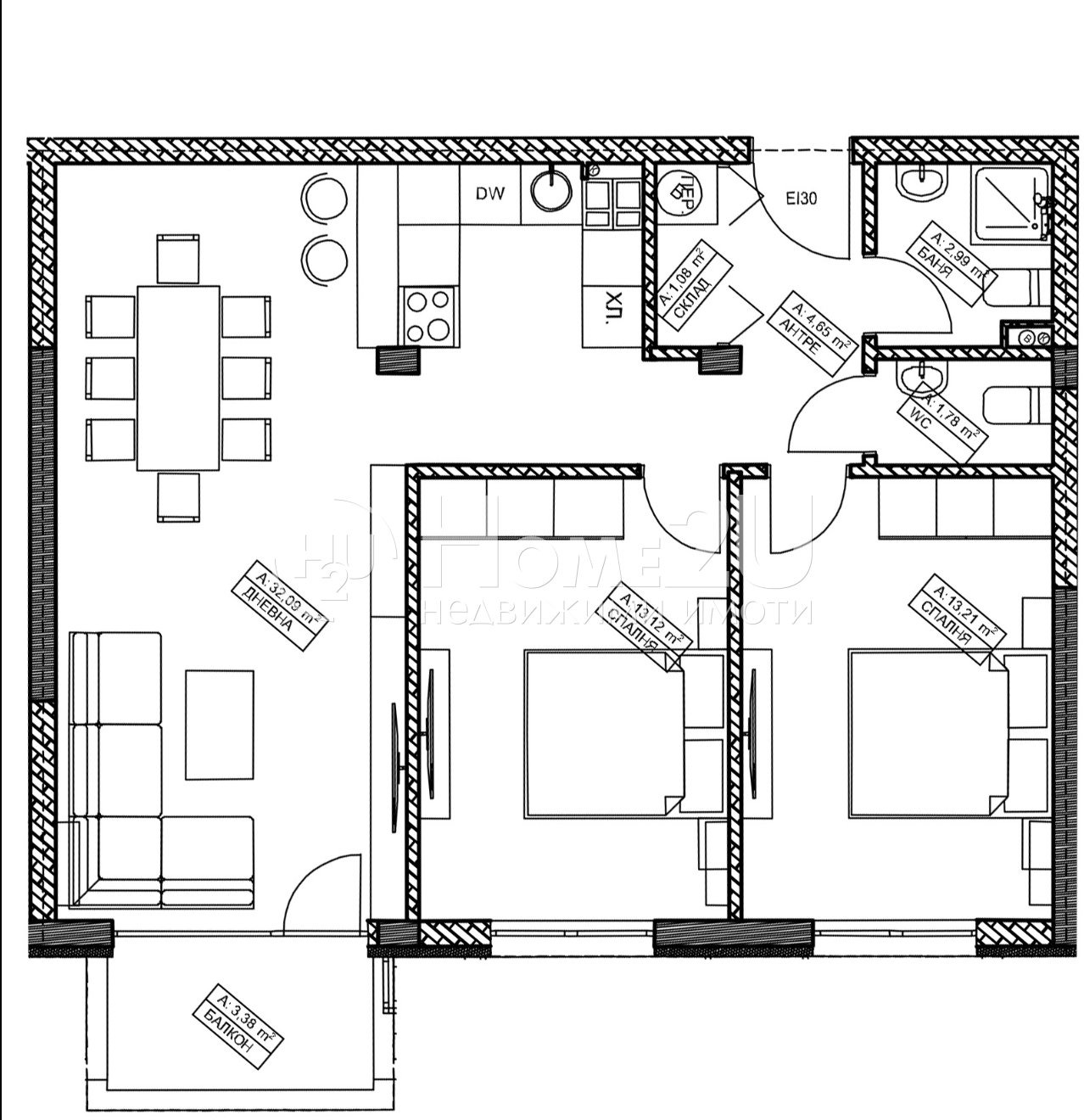 Продава 3-СТАЕН, гр. София, Витоша, снимка 4 - Апартаменти - 54113173