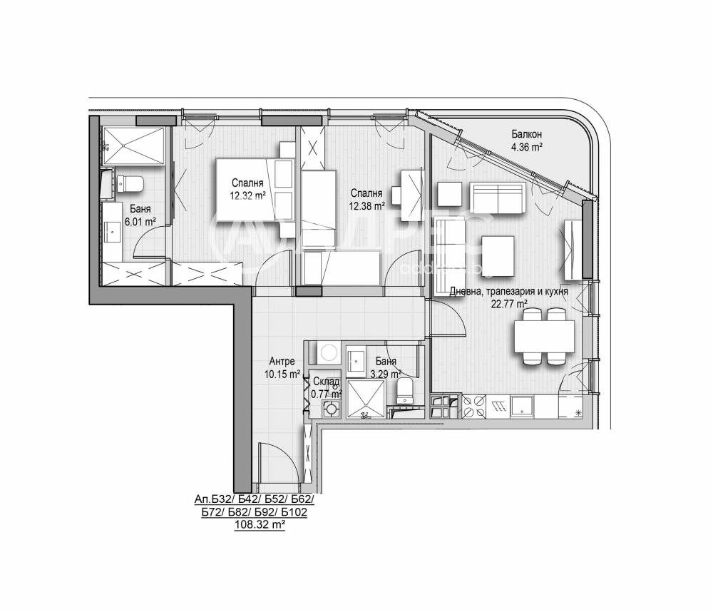 Продава 3-СТАЕН, гр. София, Витоша, снимка 4 - Апартаменти - 55642641