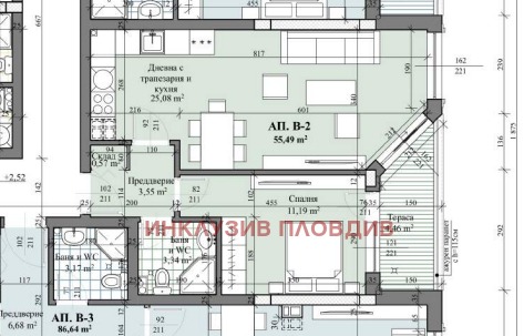 Продава  2-стаен град Пловдив , Отдих и култура , 64 кв.м | 16223013 - изображение [9]