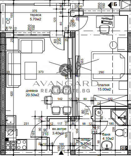 Продава 2-СТАЕН, гр. Пловдив, Христо Смирненски, снимка 11 - Апартаменти - 53497003
