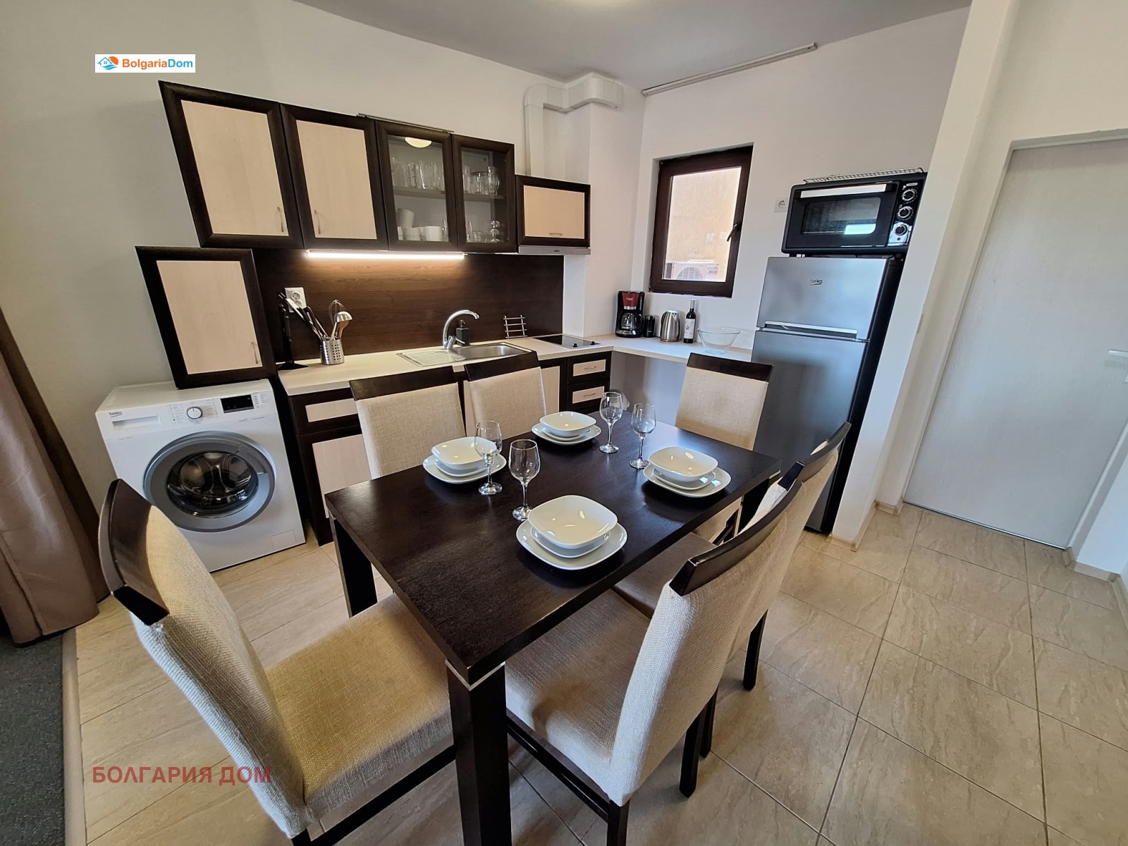 Продава 2-СТАЕН, гр. Ахелой, област Бургас, снимка 13 - Апартаменти - 56624306