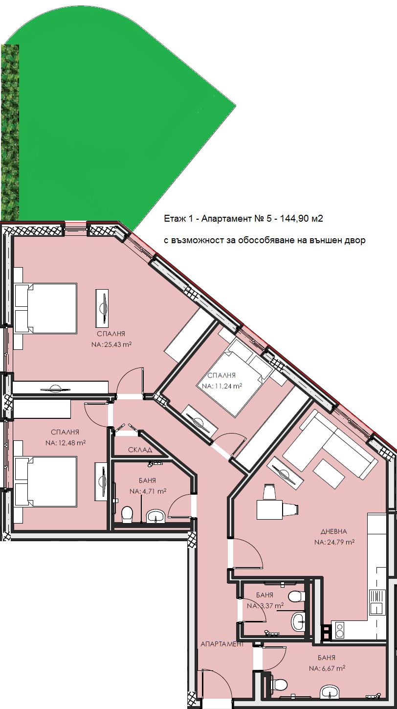 Продава 4-СТАЕН, гр. София, Люлин 6, снимка 5 - Апартаменти - 53936727