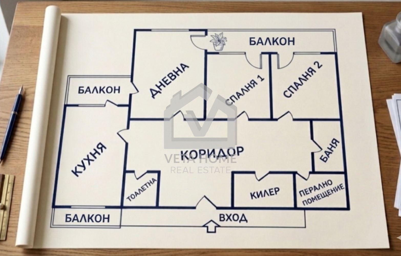 Продава 4-СТАЕН, гр. Варна, Възраждане 2, снимка 2 - Апартаменти - 55008276