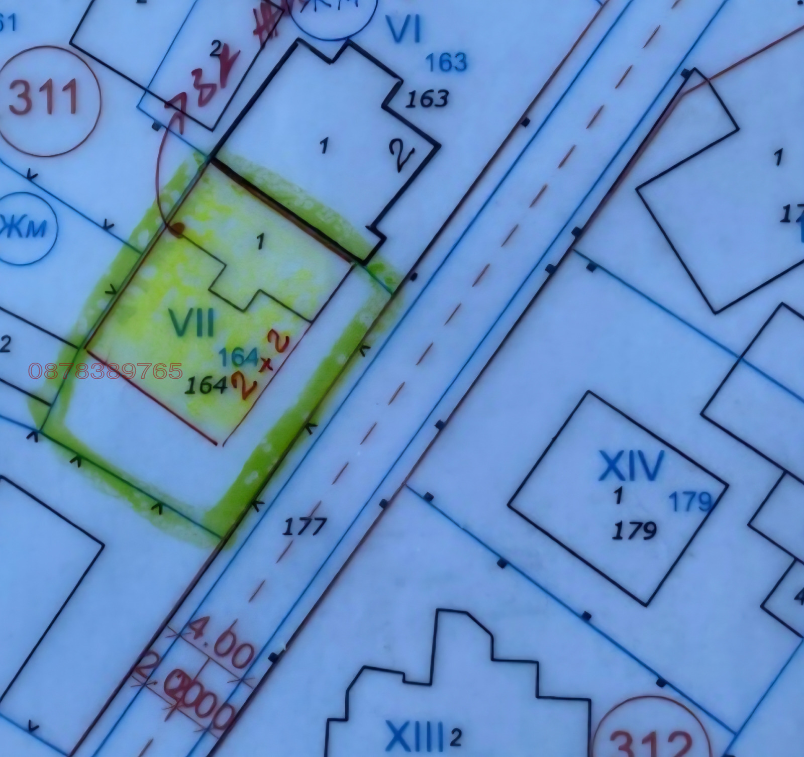 Продава ПАРЦЕЛ, гр. Враца, Център, снимка 3 - Парцели - 53657685