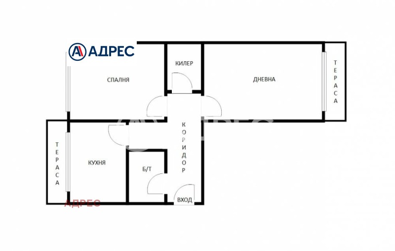 In vendita  1 camera da letto Varna , Mladost 1 , 60 mq | 16369620 - Immagine [4]