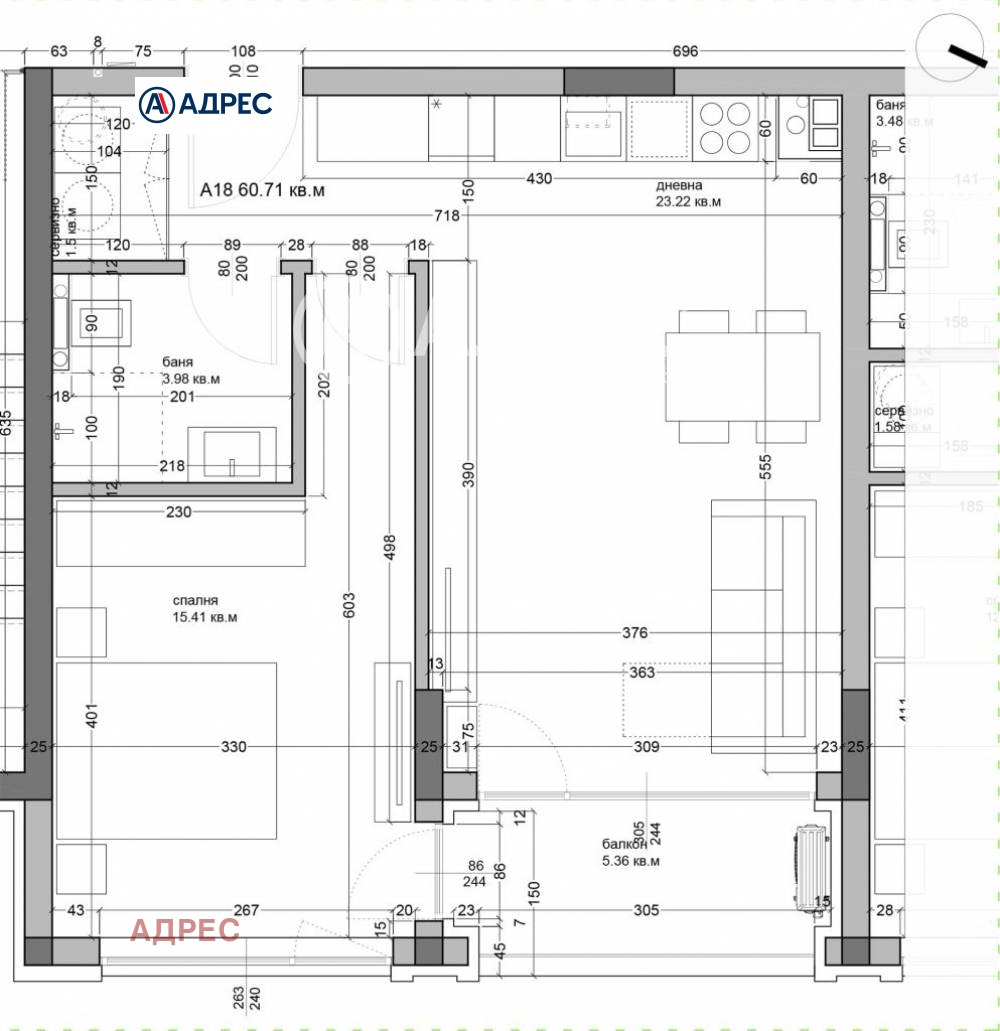 Продава 2-СТАЕН, гр. Варна, Аспарухово, снимка 2 - Апартаменти - 53902280