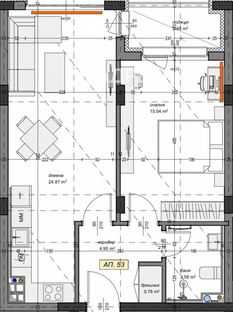 In vendita  1 camera da letto Sofia , Mladost 4 , 73 mq | 81954521 - Immagine [2]