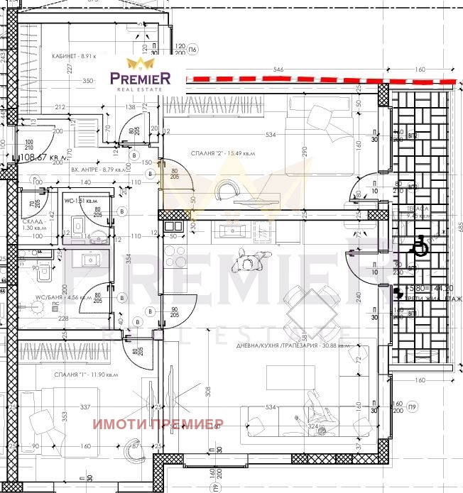 Продава 4-СТАЕН, гр. Варна, Изгрев, снимка 12 - Апартаменти - 54450994