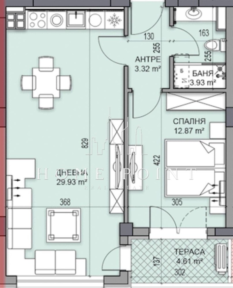 In vendita  1 camera da letto Plovdiv , Karshiiaka , 78 mq | 12778116 - Immagine [2]