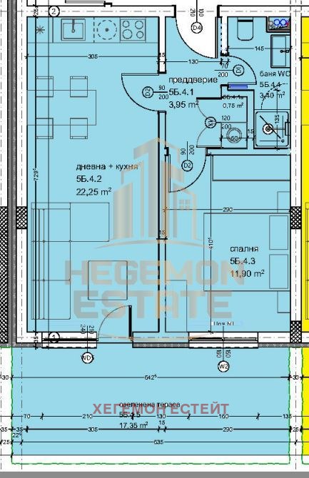 Продава  2-стаен град Варна , Кайсиева градина , 58 кв.м | 13029174 - изображение [2]