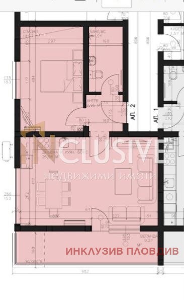 Продава 2-СТАЕН, гр. Пловдив, Остромила, снимка 7 - Апартаменти - 53350476