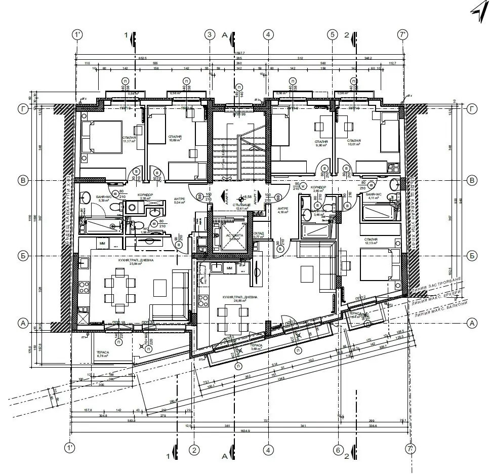 Продава 4-СТАЕН, гр. София, Медицинска академия, снимка 2 - Апартаменти - 54290235