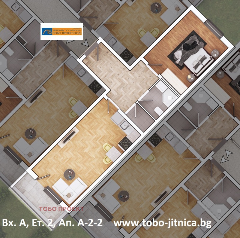 Продава 2-СТАЕН в град София, Красно село - 89 кв.м / 179 976 € » 352 002.46 лв., ТОБО ПРОЕКТ