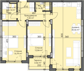 2 Schlafzimmer Trakija, Plowdiw 2