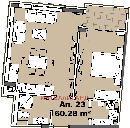 Продава 2-СТАЕН, гр. София, Карпузица, снимка 15 - Апартаменти - 53913258