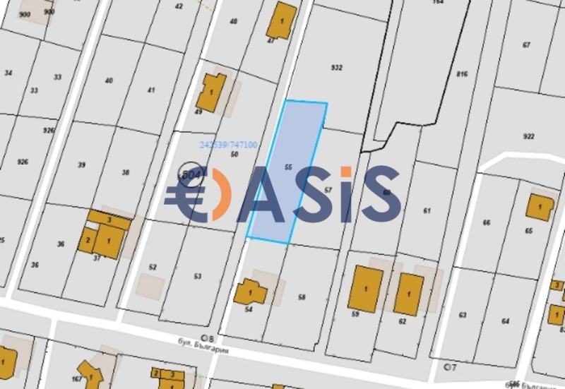 Til salg  Grund region Burgas , Sveti Vlas , 756 kvm | 68529785 - billede [3]