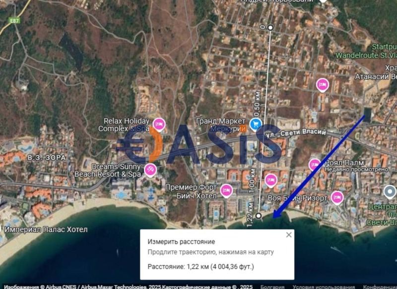 Til salg  Grund region Burgas , Sveti Vlas , 756 kvm | 68529785 - billede [8]