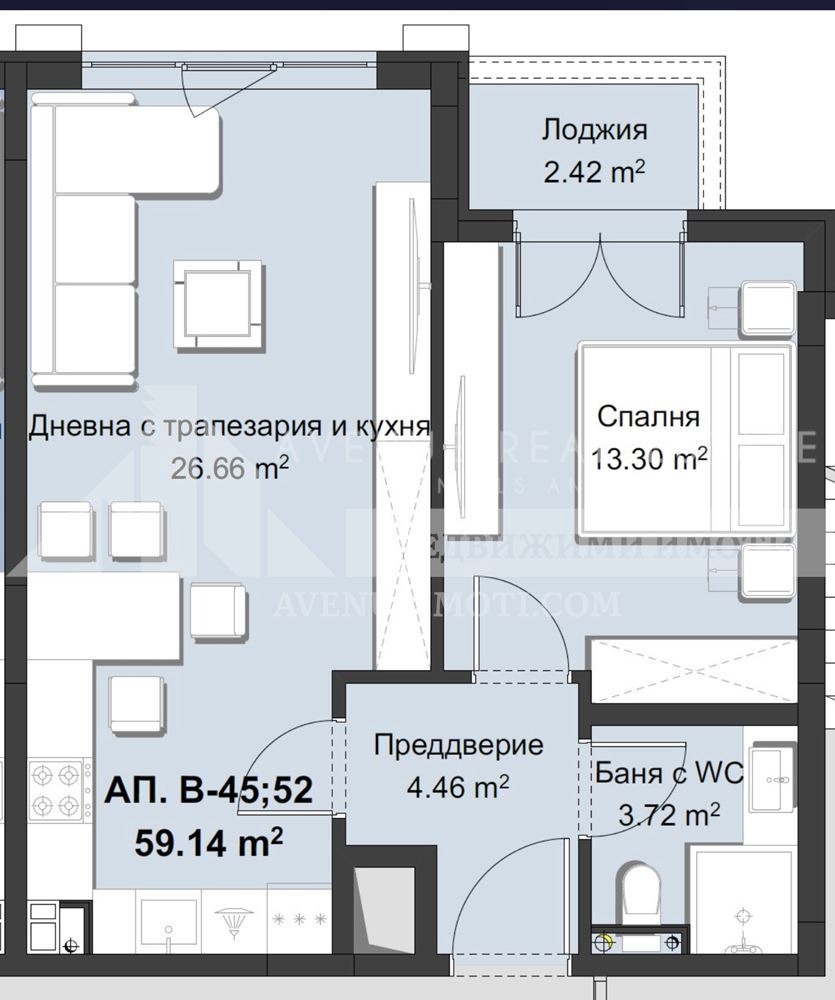 Продава 2-СТАЕН, гр. Пловдив, Христо Смирненски, снимка 3 - Апартаменти - 53448568