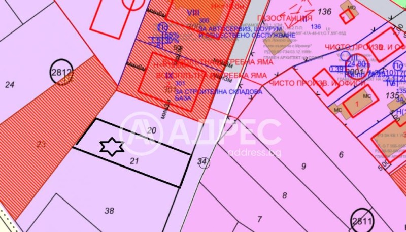 Продава ПАРЦЕЛ в град София, Връбница 1 - 1504 кв.м / 188 000 € » 367 696.04 лв., АДРЕС НЕДВИЖИМИ ИМОТИ
