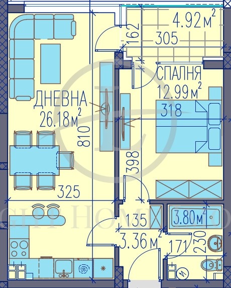 Продава 2-СТАЕН, гр. Пловдив, Каменица 2, снимка 4 - Aпартаменти - 49310936