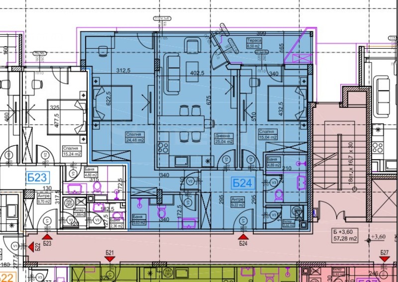 Продава 3-СТАЕН, гр. София, Кръстова вада, снимка 4 - Апартаменти - 51593891