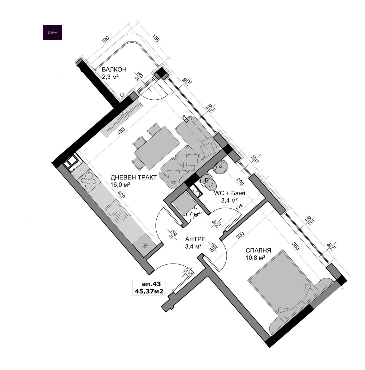 Продава 2-СТАЕН, гр. Варна, Владислав Варненчик 2, снимка 2 - Апартаменти - 53109283