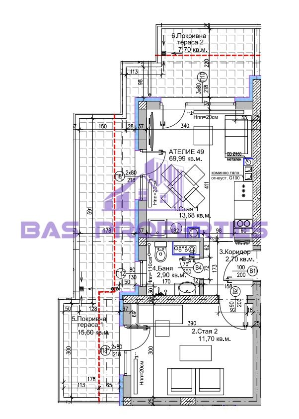 For Sale  Attic Sofia , Lyulin 5 , 80 sq.m | 69634877 - image [3]