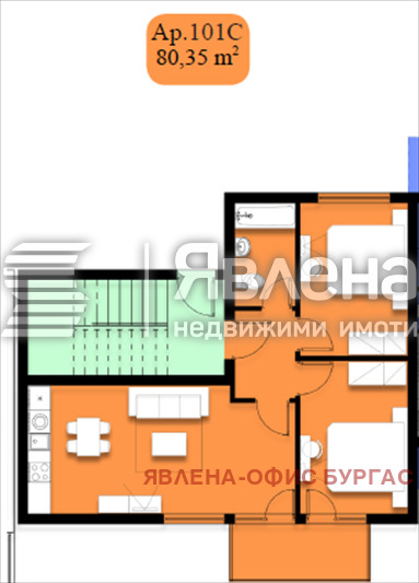 Til salg  2 soveværelser region Burgas , Sveti Vlas , 80 kvm | 51297329 - billede [5]