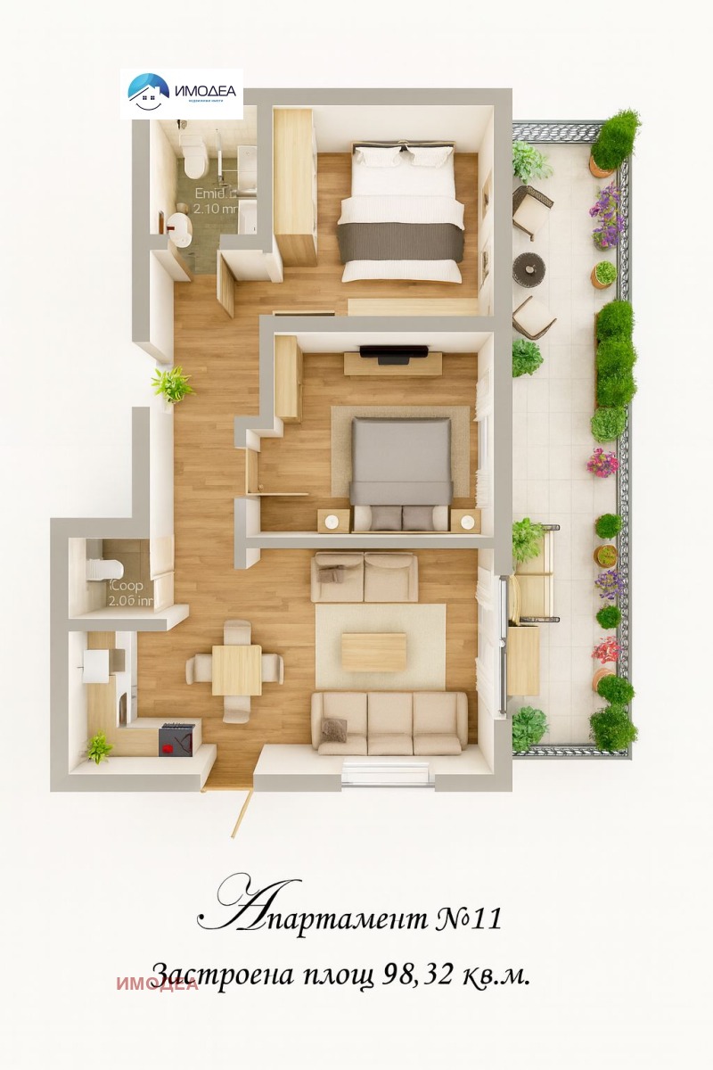 Продава  3-стаен град Велико Търново , Бузлуджа , 111 кв.м | 18244221