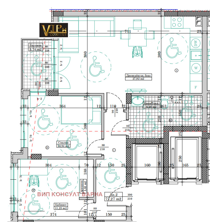 Продава  3-стаен град Варна , Левски 1 , 94 кв.м | 57160050 - изображение [3]