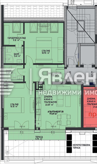 Продава 3-СТАЕН, гр. София, Център, снимка 2 - Апартаменти - 54460637