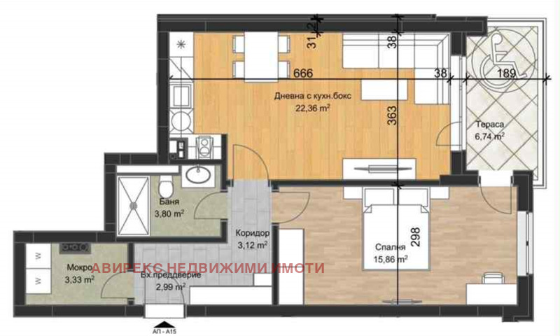 Продава 2-СТАЕН в град Пловдив, Остромила - 81 кв.м / 97 200 € » 190 106.68 лв., АВИРЕКС НЕДВИЖИМИ ИМОТИ