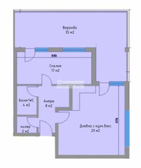 1 bedroom Komatevo, Plovdiv 1