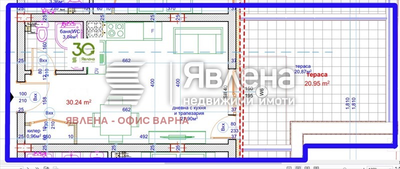 Продава 1-СТАЕН, гр. Варна, Погреби, снимка 1 - Aпартаменти - 49215366