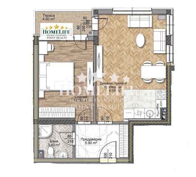 Продава  2-стаен град София , Овча купел , 75 кв.м | 91828035 - изображение [2]