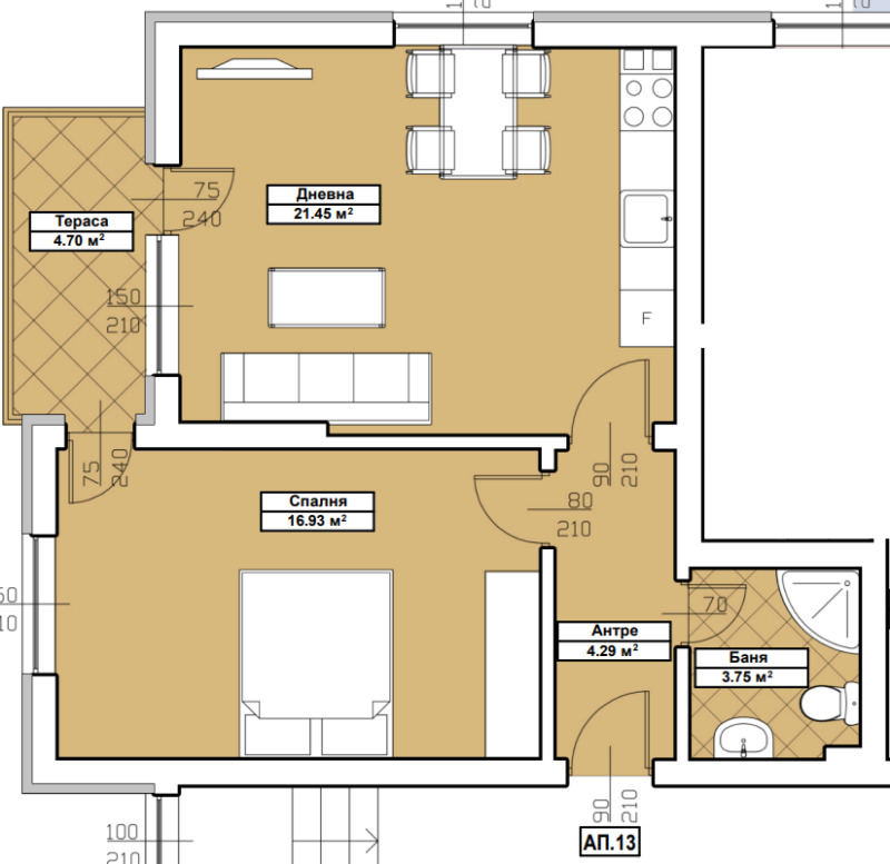 For Sale  1 bedroom Blagoevgrad , Osvobozhdenie , 67 sq.m | 71876971