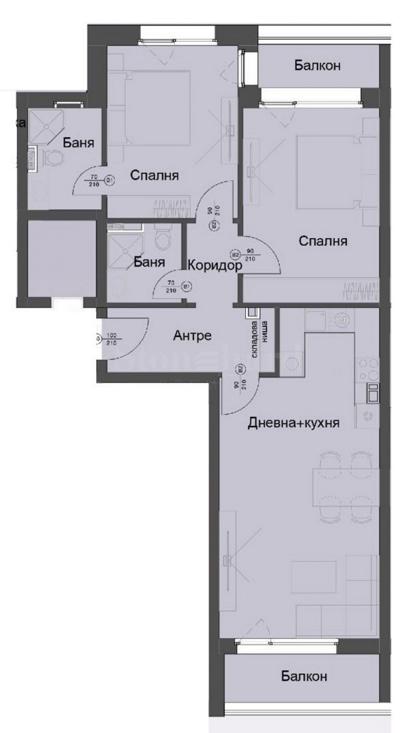 Продава 3-СТАЕН, гр. София, Витоша, снимка 2 - Апартаменти - 51593293