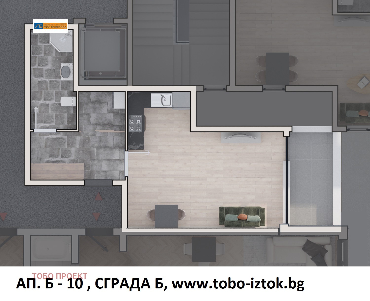 Продава 1-СТАЕН, гр. София, Дружба 2
