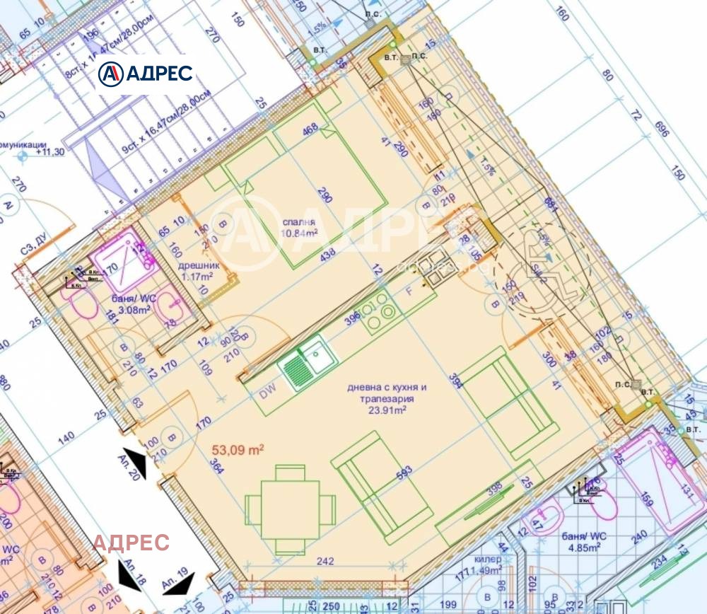 Продава 2-СТАЕН, гр. Варна, Лятно кино Тракия, снимка 4 - Апартаменти - 54864791